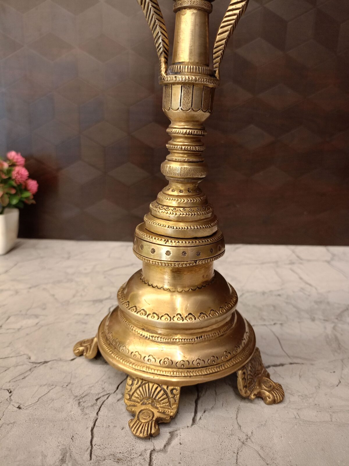 brass ganesha kuthu vilakku pooja gift vgocart coimbatore india3 scaled