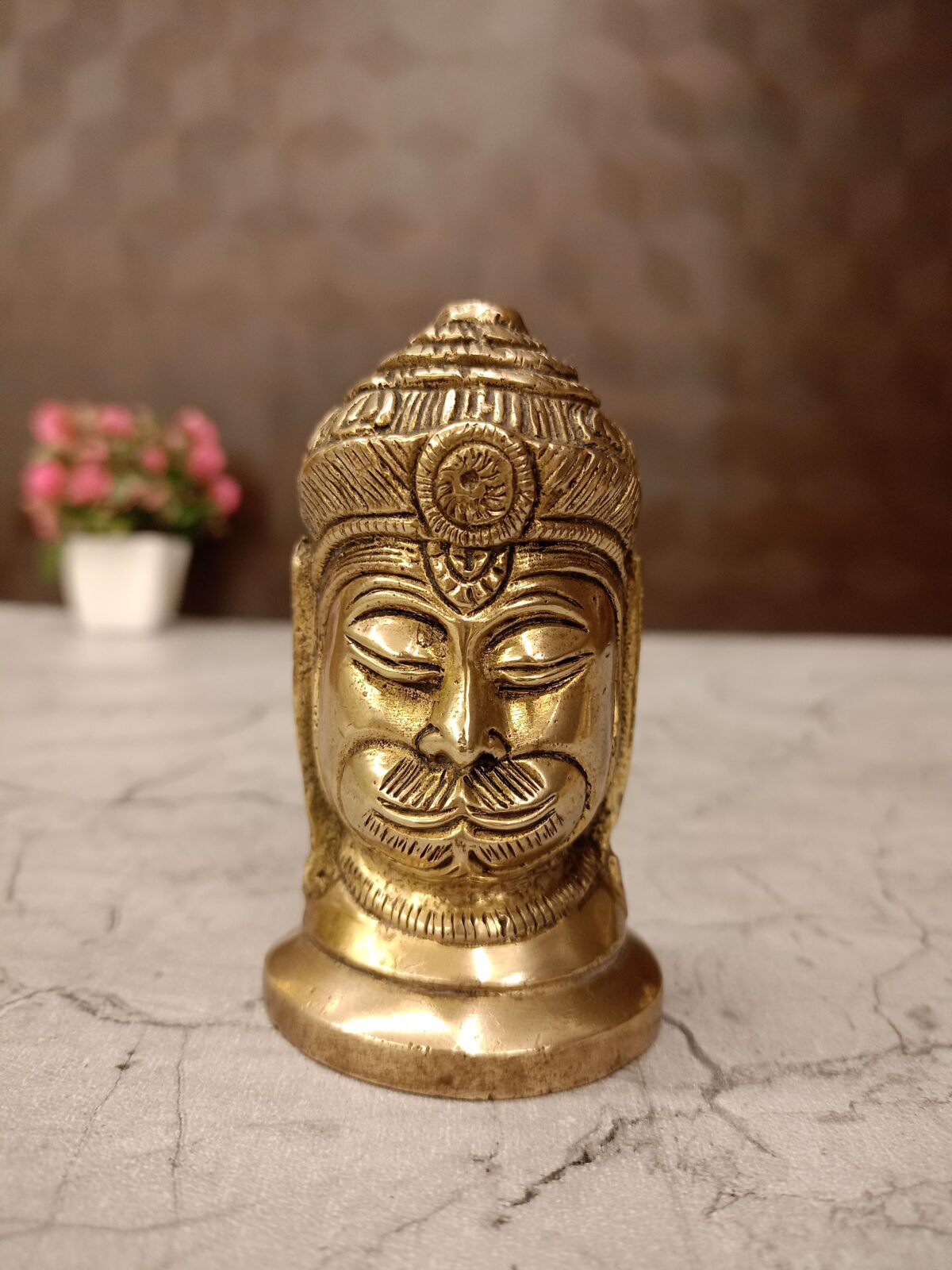 brass hanuman face idol pooja gift vgocart coimbatore india scaled