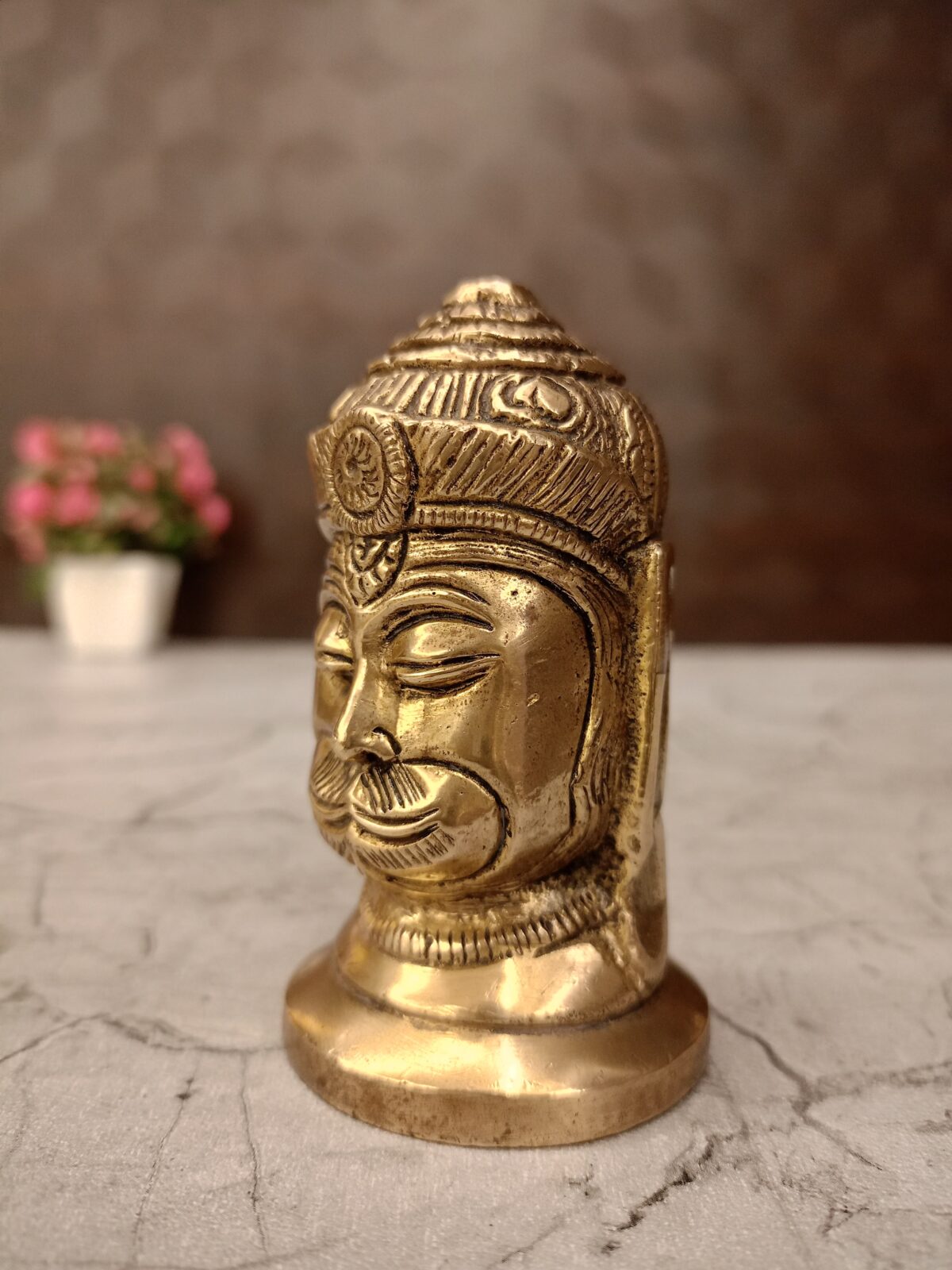 brass hanuman face idol pooja gift vgocart coimbatore india1 scaled