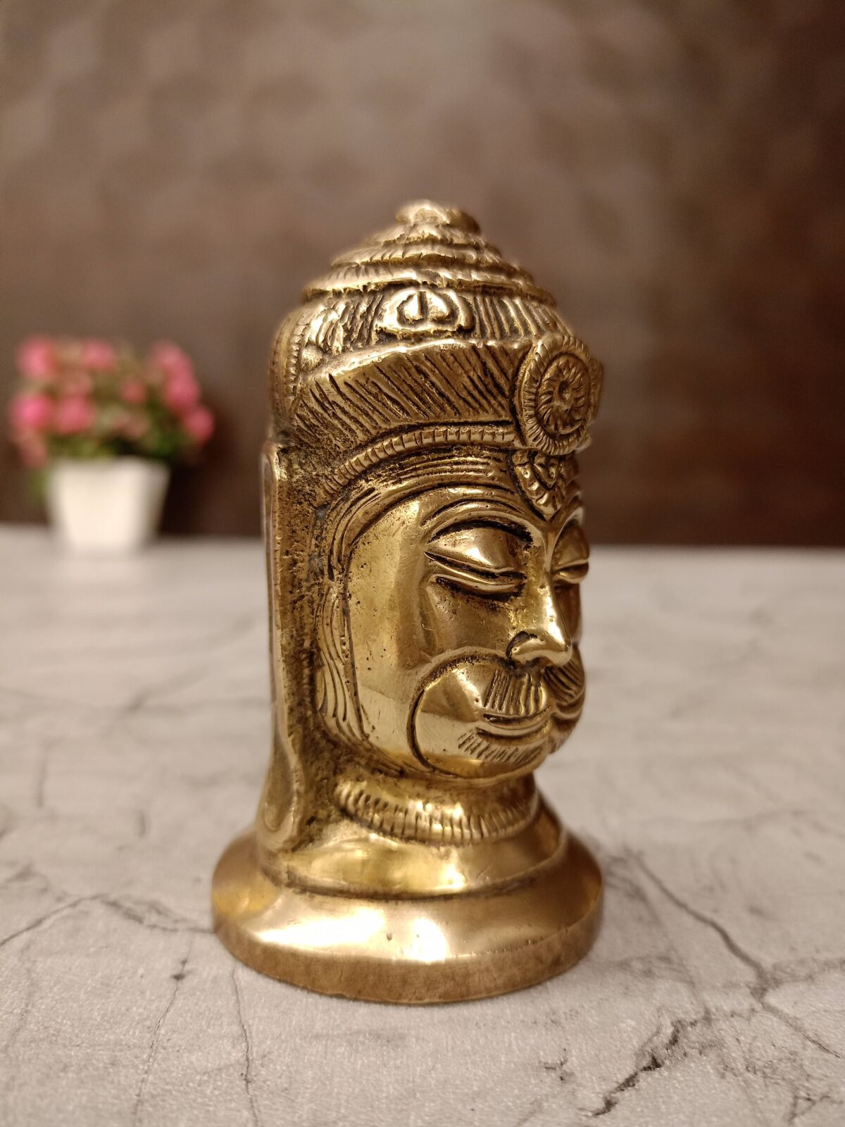 brass hanuman face idol pooja gift vgocart coimbatore india2 scaled