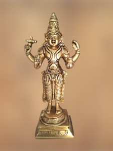 LORD DHANVANTARI BRASS IDOL