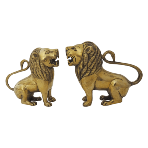 Lion Brass Statue