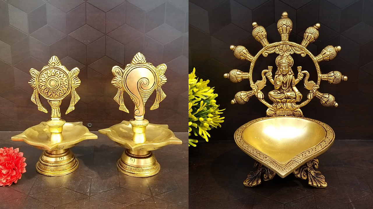 karthikai deepam- brass idols and decors