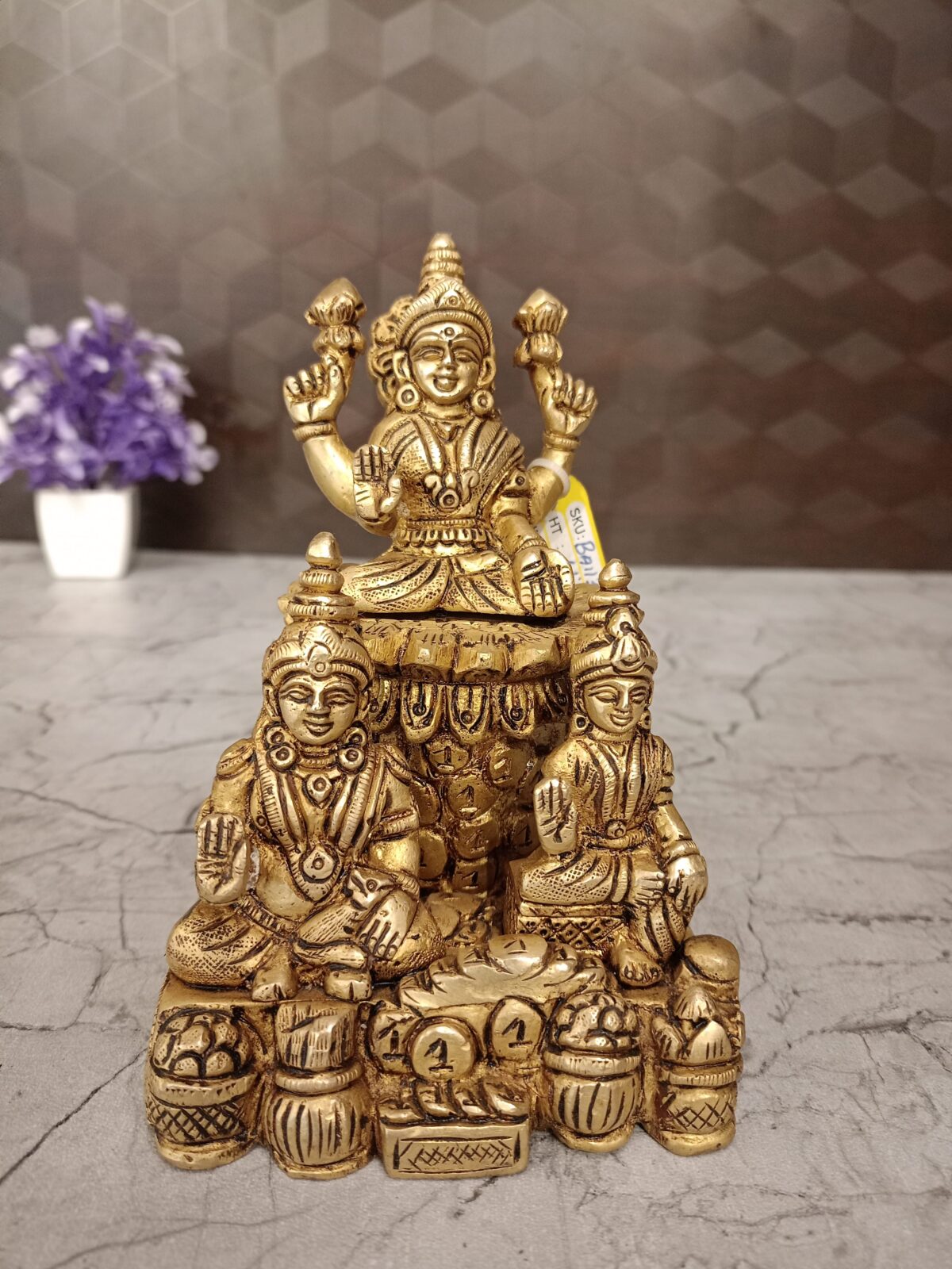 brass lakshmi kuberar statue pooja gift vgocart coimbatore india scaled