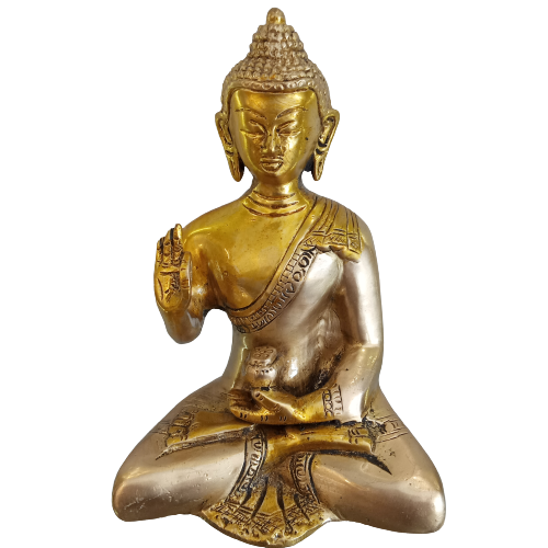 IMG20210325123324-removebg-preview Buddha Brass Idol- 6" - Image 1