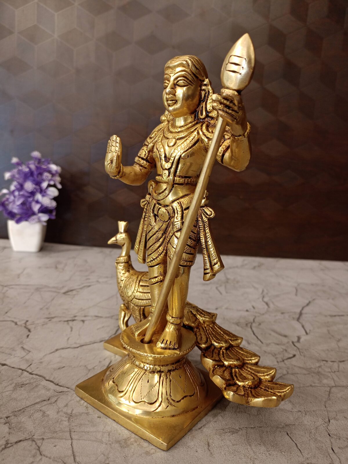 brass palani andavar idol pooja gift vgocart coimbatore india1 scaled