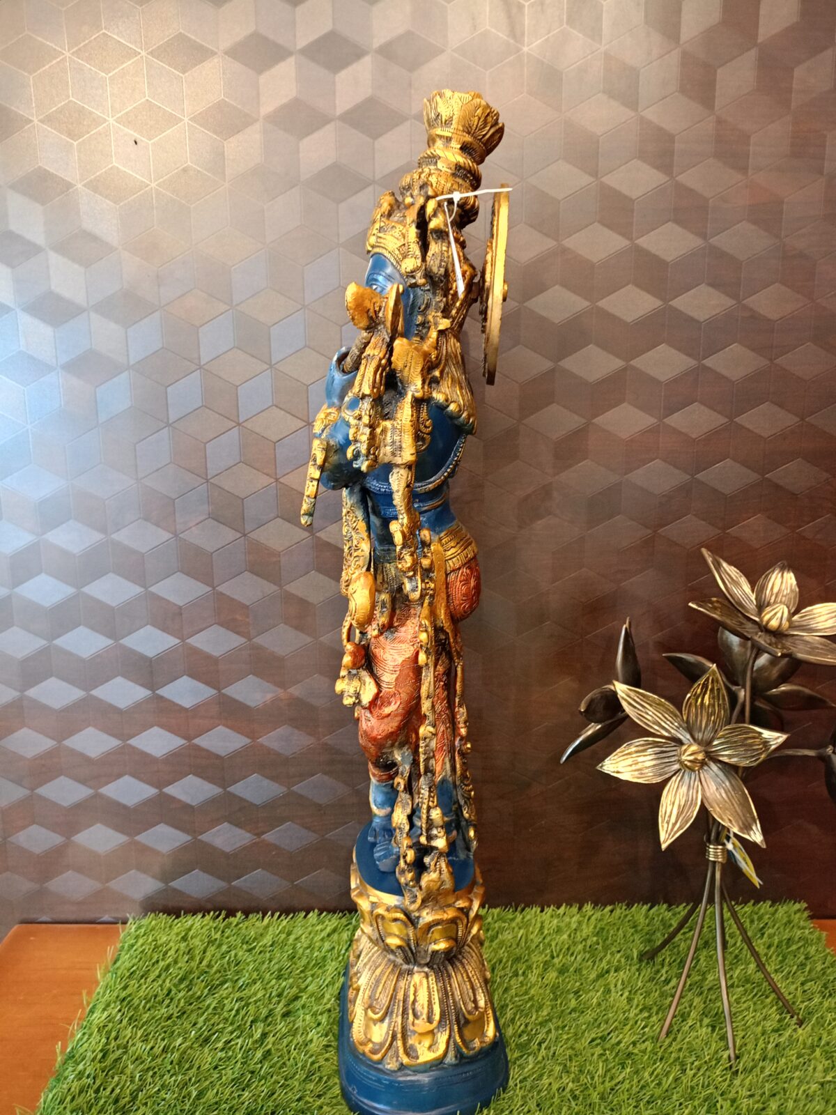 Brass Krishna Idol