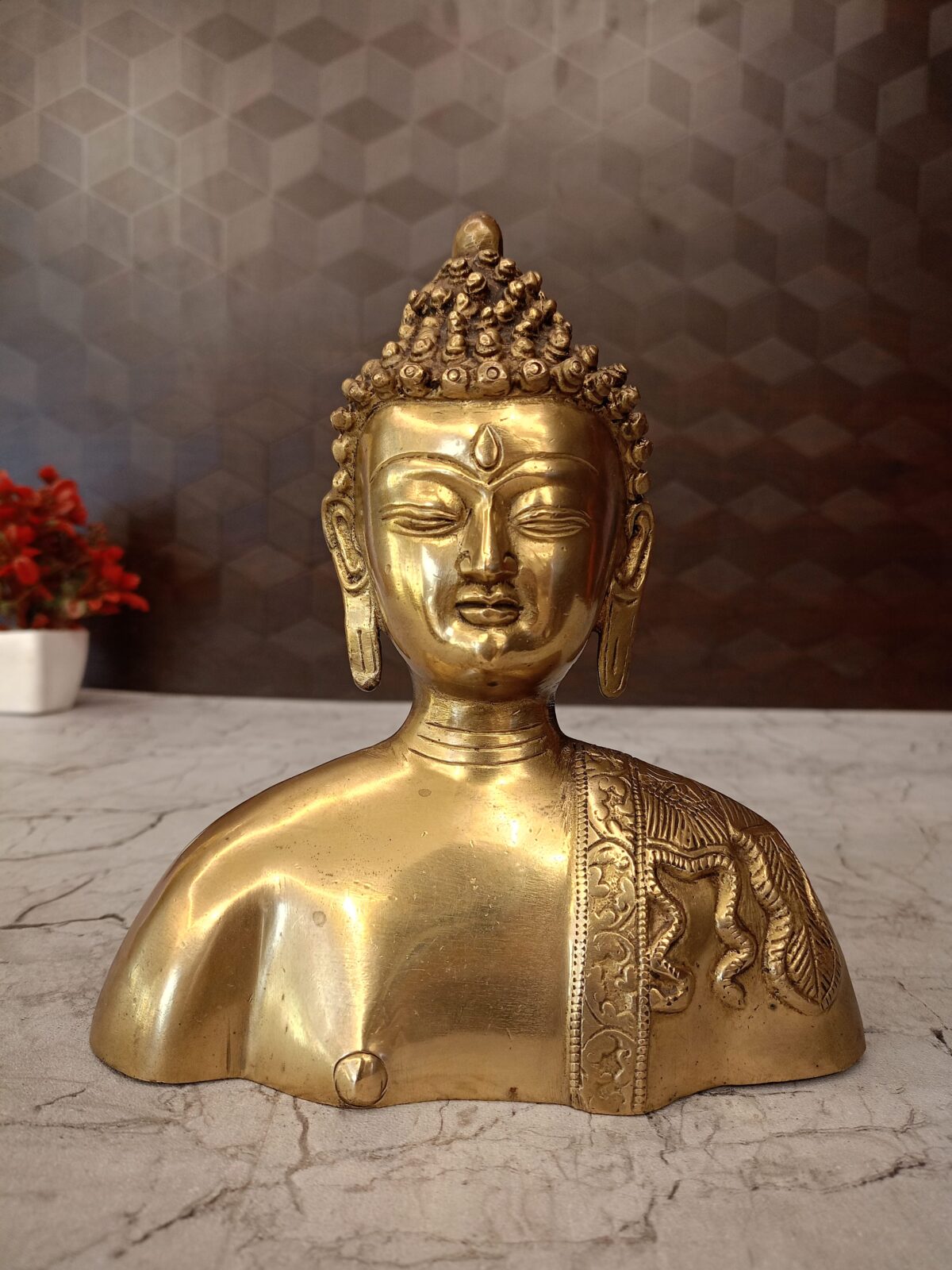 brass buddha idol pooja gift vgocart coimbatore india scaled