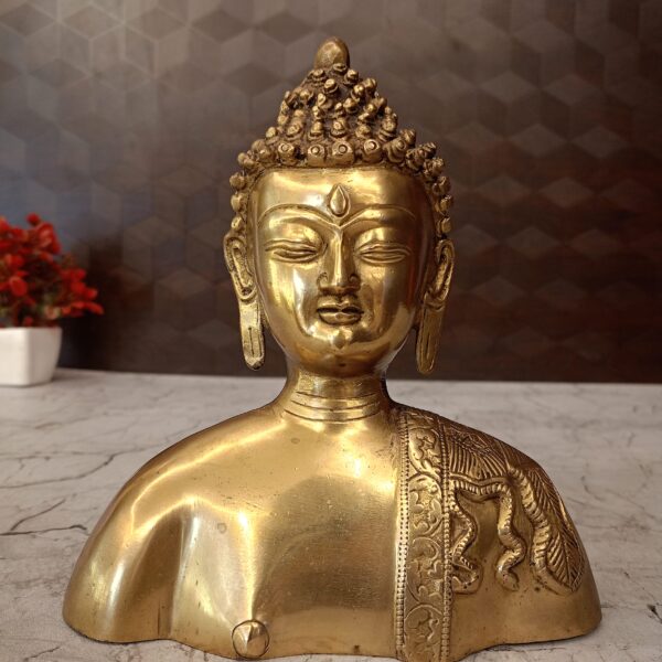brass buddha idol pooja gift vgocart coimbatore india