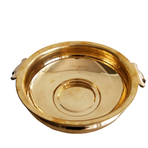 Brass-flower-uruli-home-decor-pooja-items-buy-online-india-2207 Brass Plain Uruli