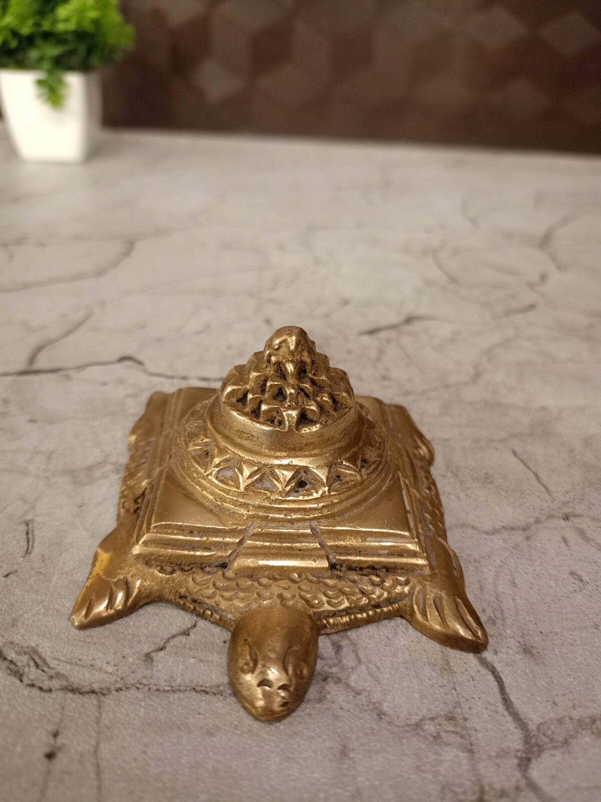 brass tortoise with mahameru idol pooja gift vgocart coimbatore india scaled