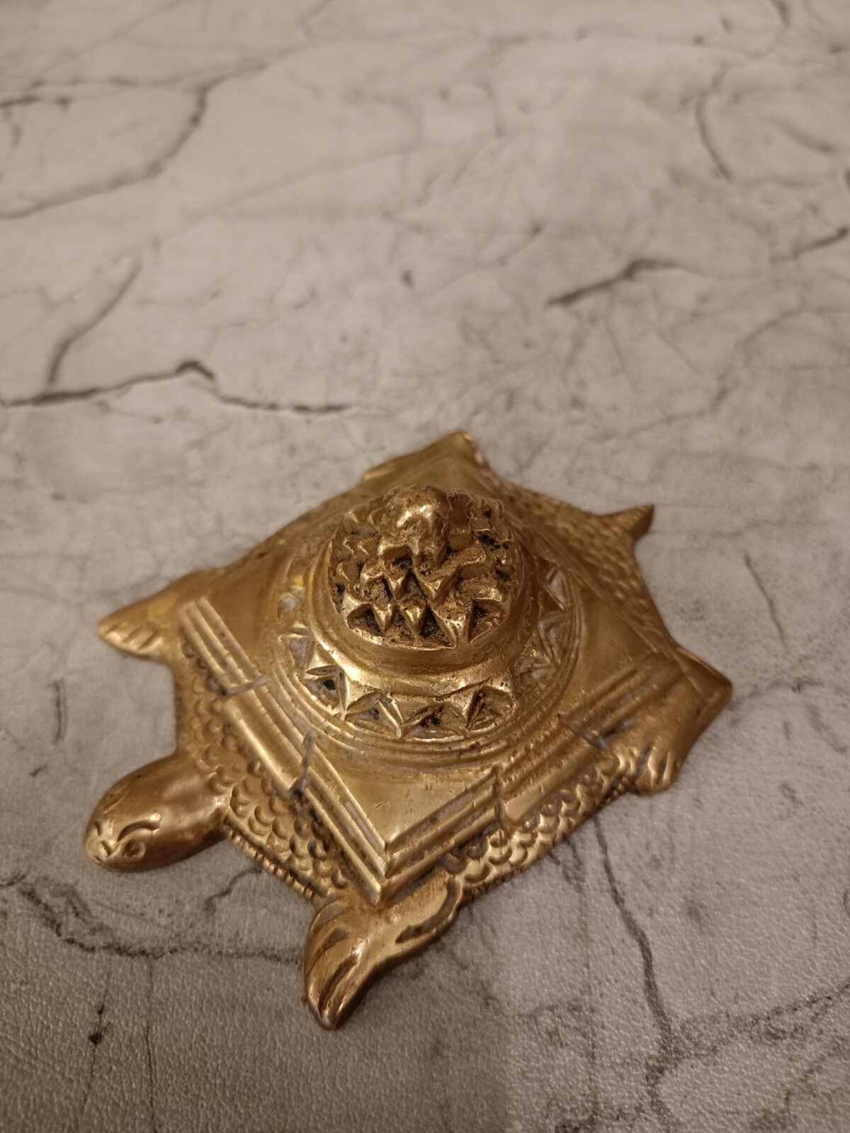 brass tortoise with mahameru idol pooja gift vgocart coimbatore india2 scaled