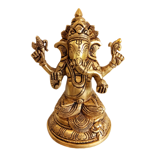 Brass Ganapathy Statue