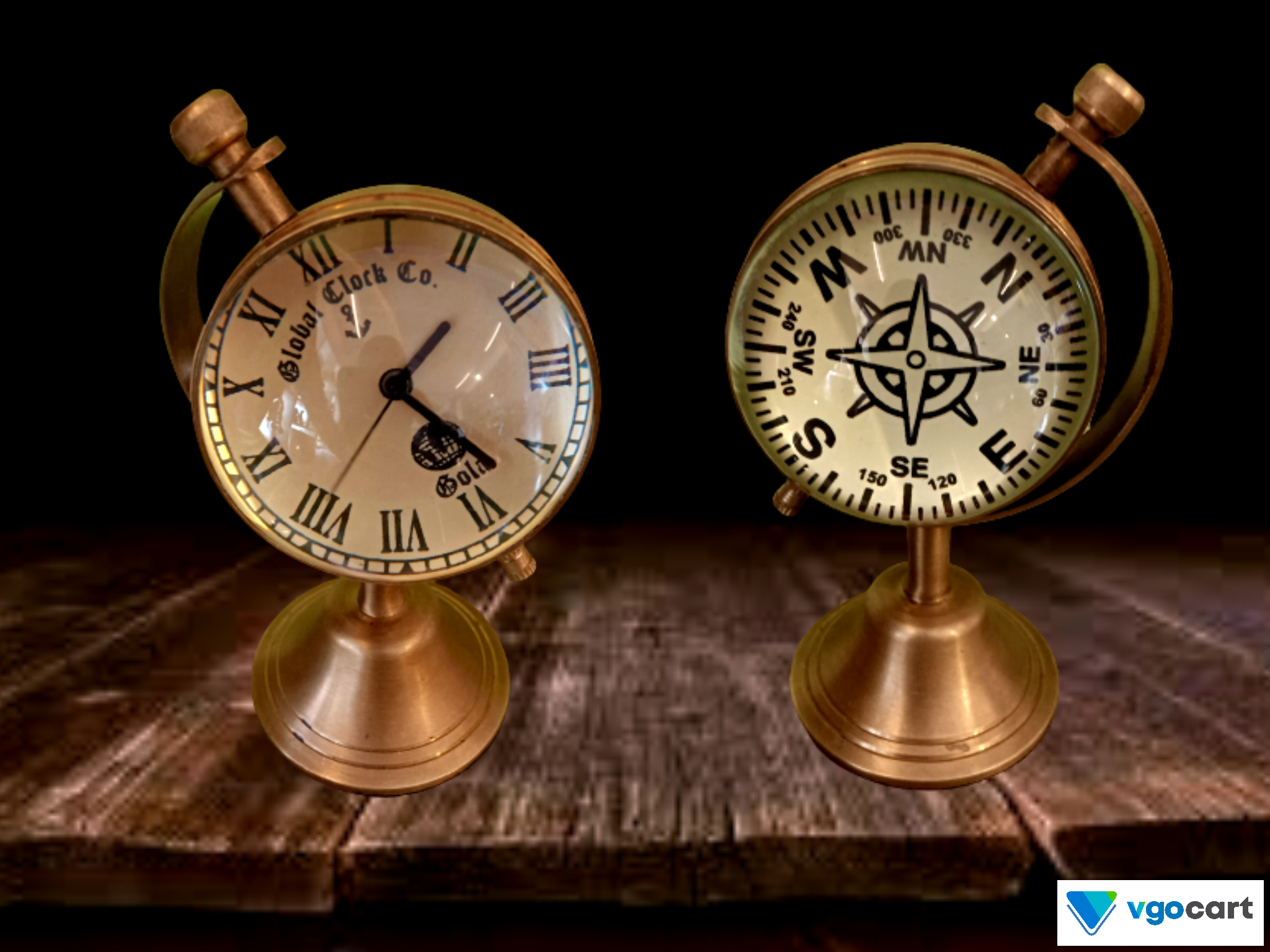 Gift-ideas-home-decor-brass-table-clock