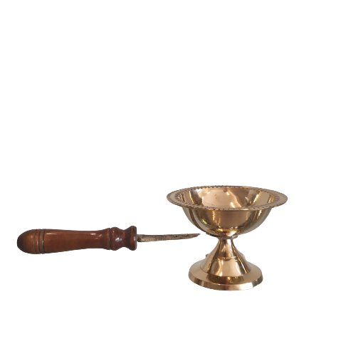 brass-dhoop-holder-wooden-pooja-items-buy-online-gifts-coimbatore-vastu (2) Brass Sambrani Dhoop Holder