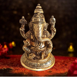 Brass Lord Ganapati Statue