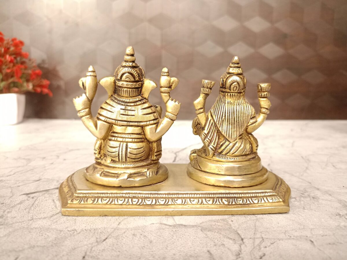 brass lakshmi ganesha idol pooja gift vgocart coimbatore india2 scaled