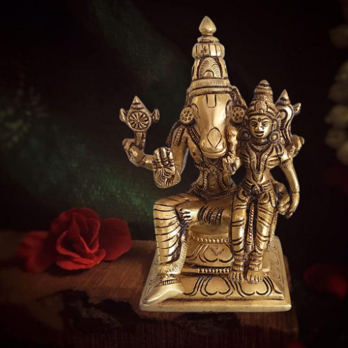 brass-lakshmi-hayagreevar-statue-hindu-god-idols-buy-online-gifts-India-home-decors-2612 Brass Lakshmi Hayagreevar Statue