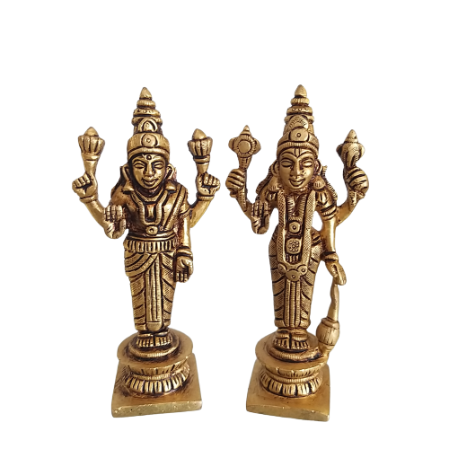 brass-vishnu-lakshmi-statue-hindu-god-idols-buy-online-gifts-coimbatore Brass Vishnu Lakshmi Statue Set
