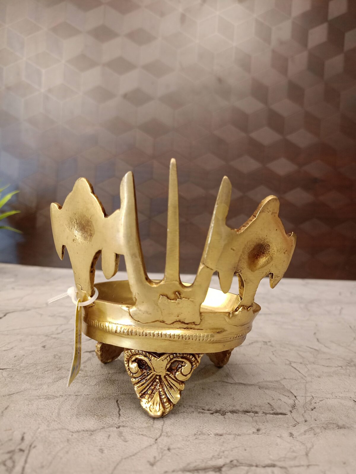 brass sangu chakra perumal namam diya pooja gift vgocart coimbatore india3 scaled