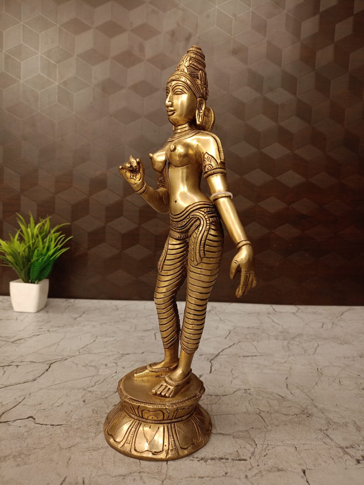 brass shivagami thayar idol pooja gift vgocart coimbatore india1 scaled