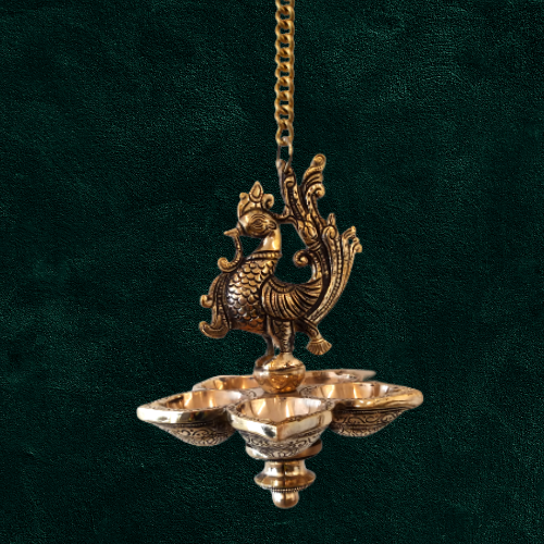 brass-peacock-hanging-diya-home-decors-diyas-hindu-god-idols-buy-online-gifts-coimbatore-2662 Brass Peacock hanging Diya