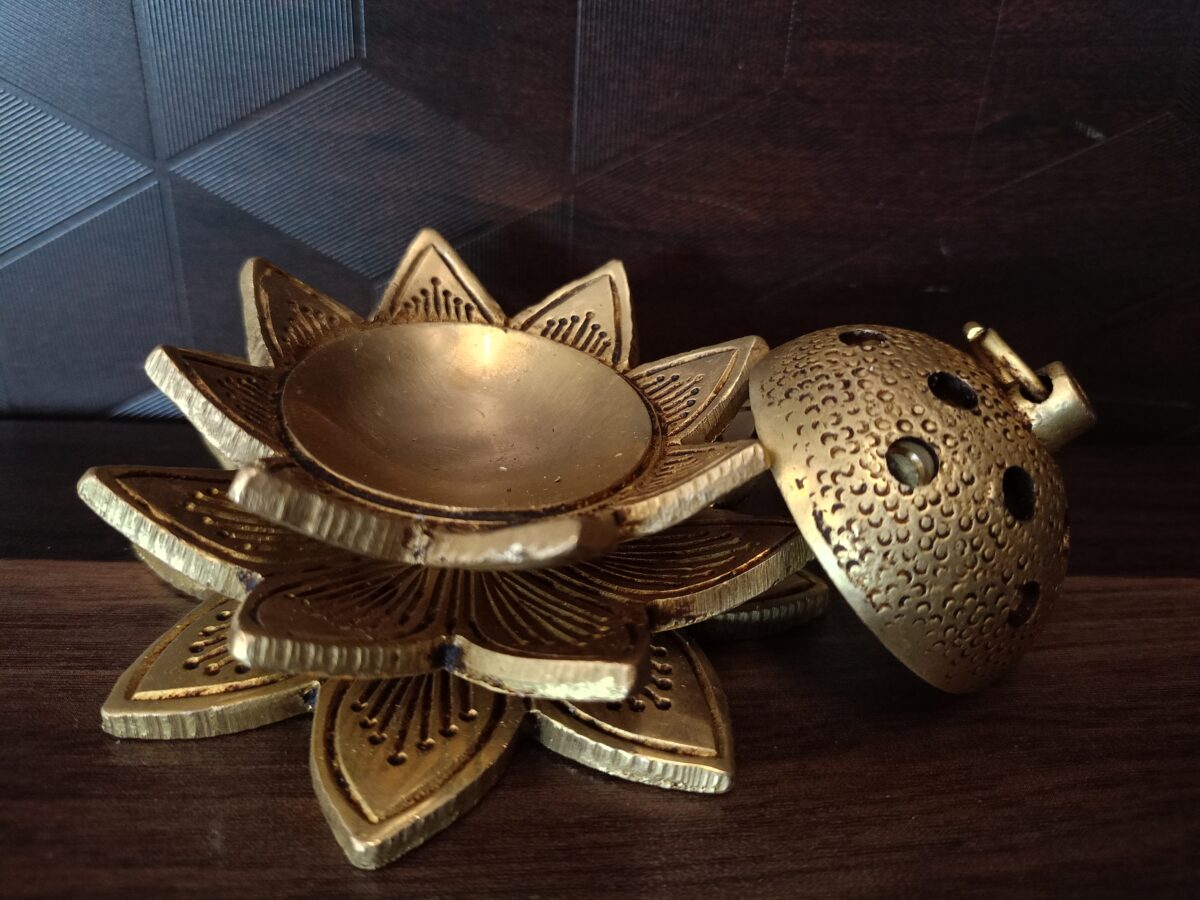 brass dhup holder pooja vgocart coimbatore india1 scaled
