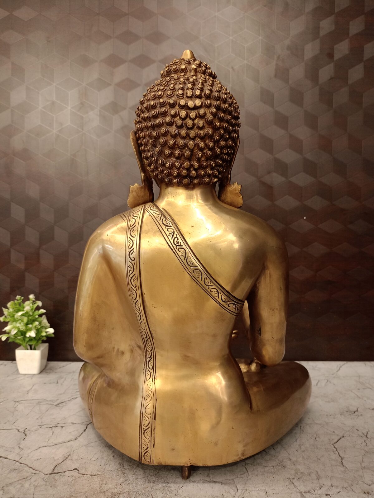brass buddha idol pooja gift vgocart coimbatore india2 scaled