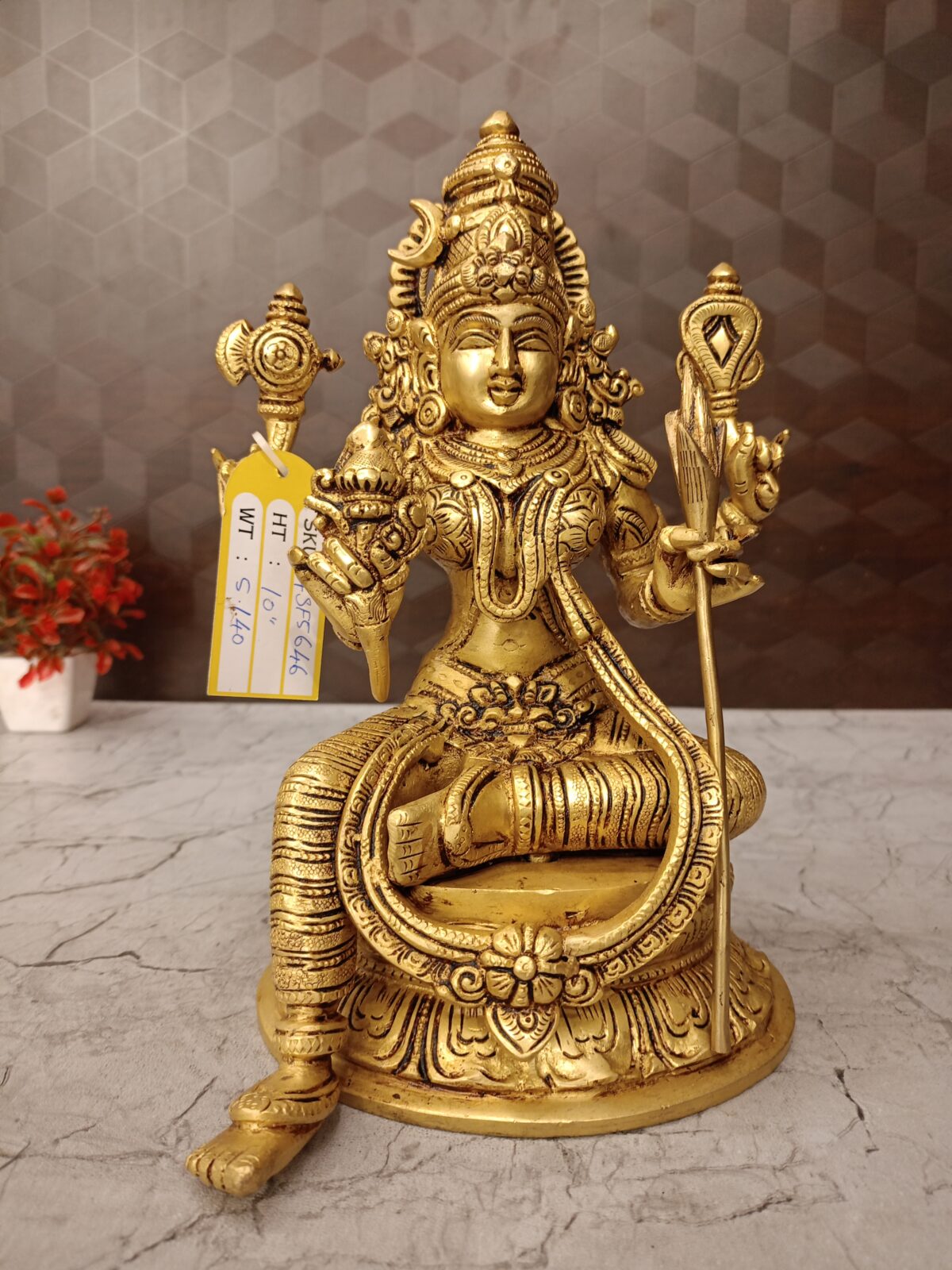 brass lalithambigai idol pooja gift vgocart coimbatore india scaled
