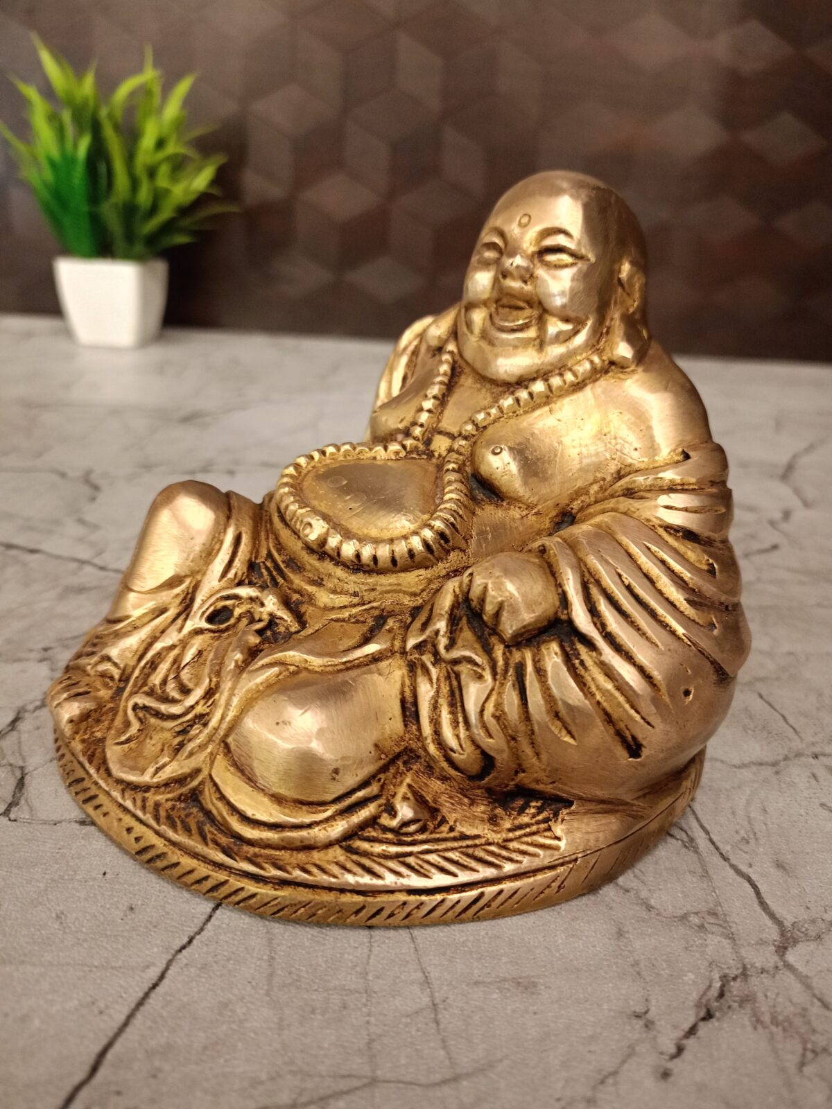 brass laughing buddha gift vgocart coimbatore india1 scaled