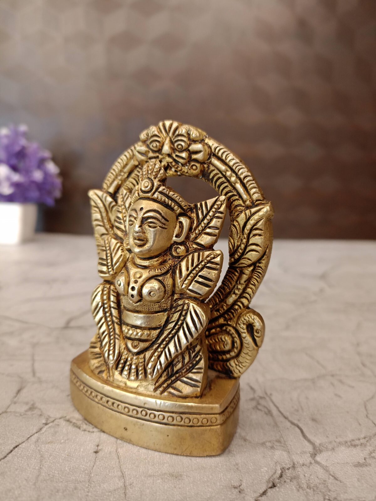 brass leaf lakshmi idol pooja gift vgocart coimbatore india3 scaled