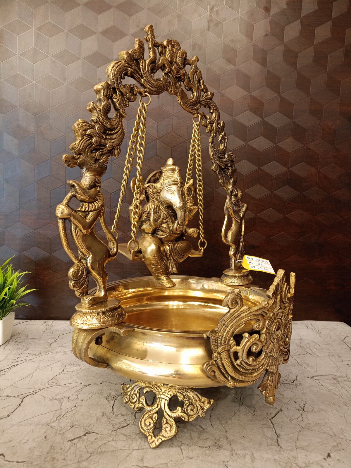 brass ganesha uruli home decor pooja gift vgocart coimbatore india2 scaled