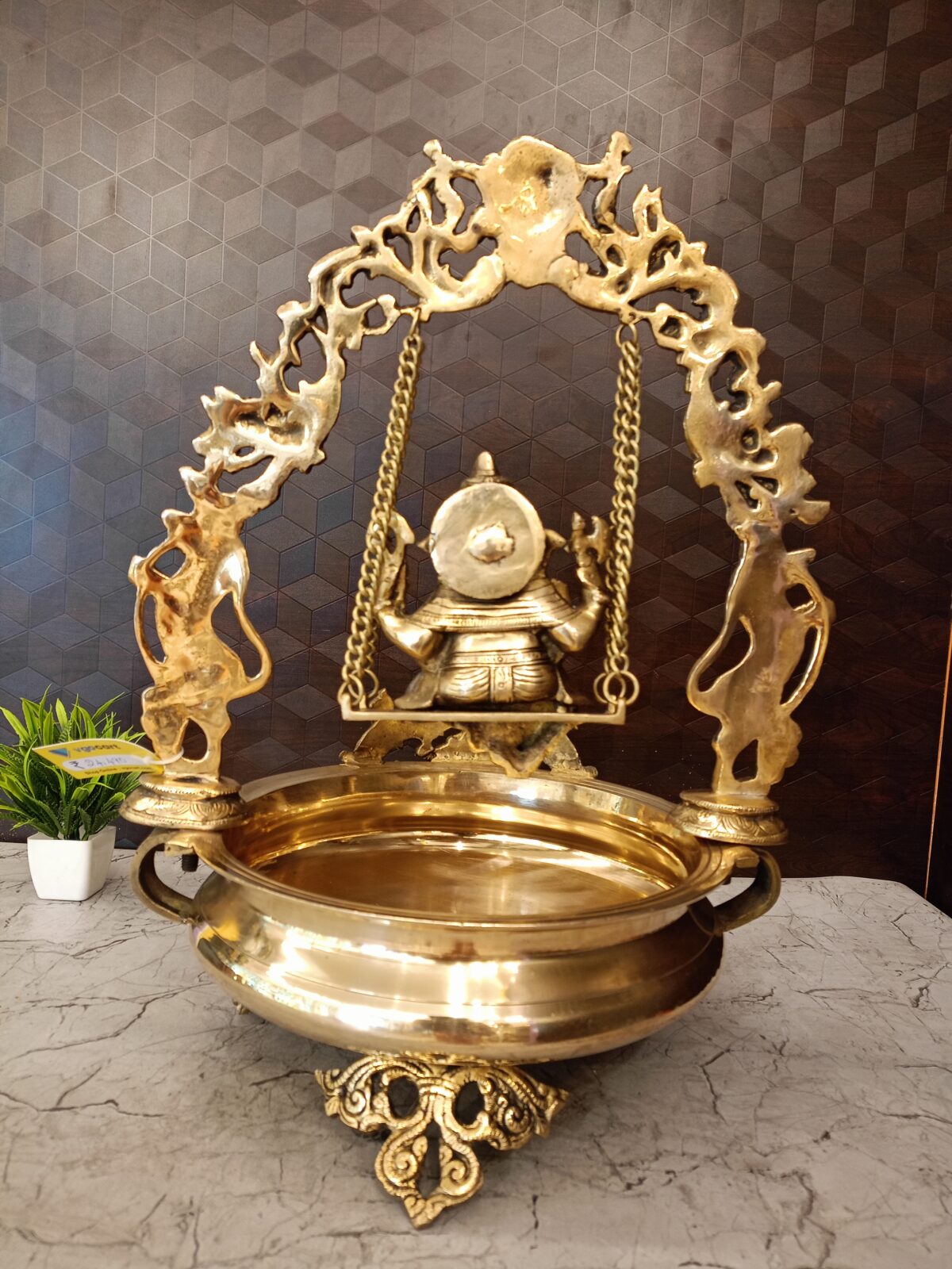 brass ganesha uruli home decor pooja gift vgocart coimbatore india3 scaled