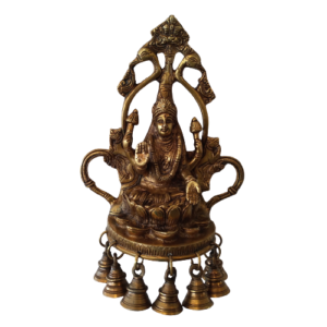 Brass Goddess Lakshmi Wall Hanging With Bells Statues India Coimbatore Buy Online 1854