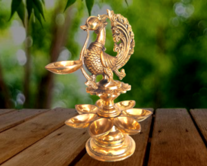 brass 7 face diya gift idol online india coimbatore