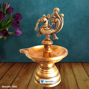 brass annam diya one face idol pooja items home decor gift buy online india 5