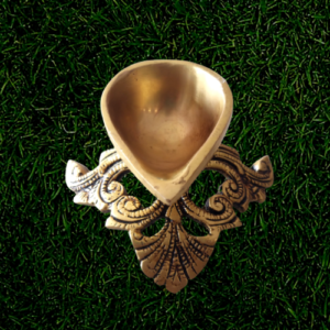 brass designer diya with stand hindu god idols buy online home decors gifs pooja vastu coimbatore