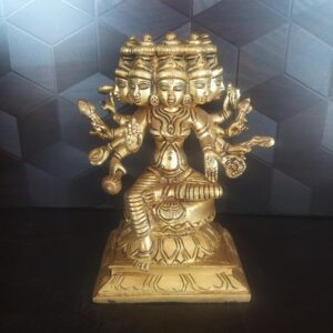 brass goddess gayatri devi idol pooja items home decor hindu god statues gift buy online india