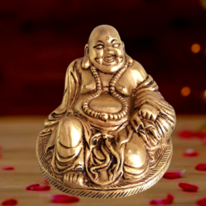 brass laughing buddha statue hindu god idols buy online pooja gifts home decors india
