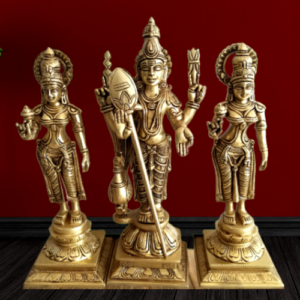 brass murugan valli dheivanai statue home decors pooja items buy online gifts hindu god idols India