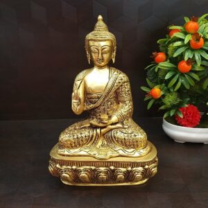 brass superfine buddha idols home decor pooja items hindu god gift buy online india