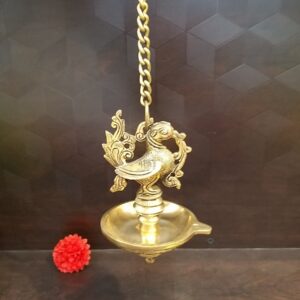 brass annam hanging diya one face home decor wall hanging gift buy online iindia