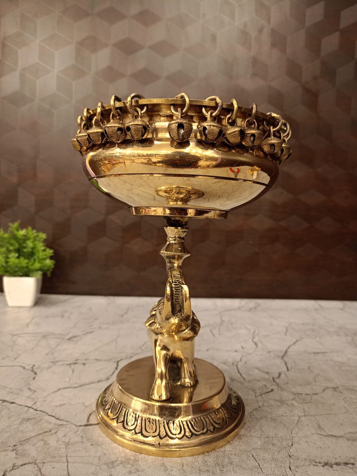 brass elephant uruli pooja gift vgocart coimbatore india2 scaled