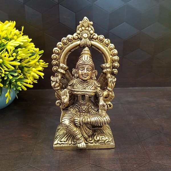 Brass Lakshmi With Arch