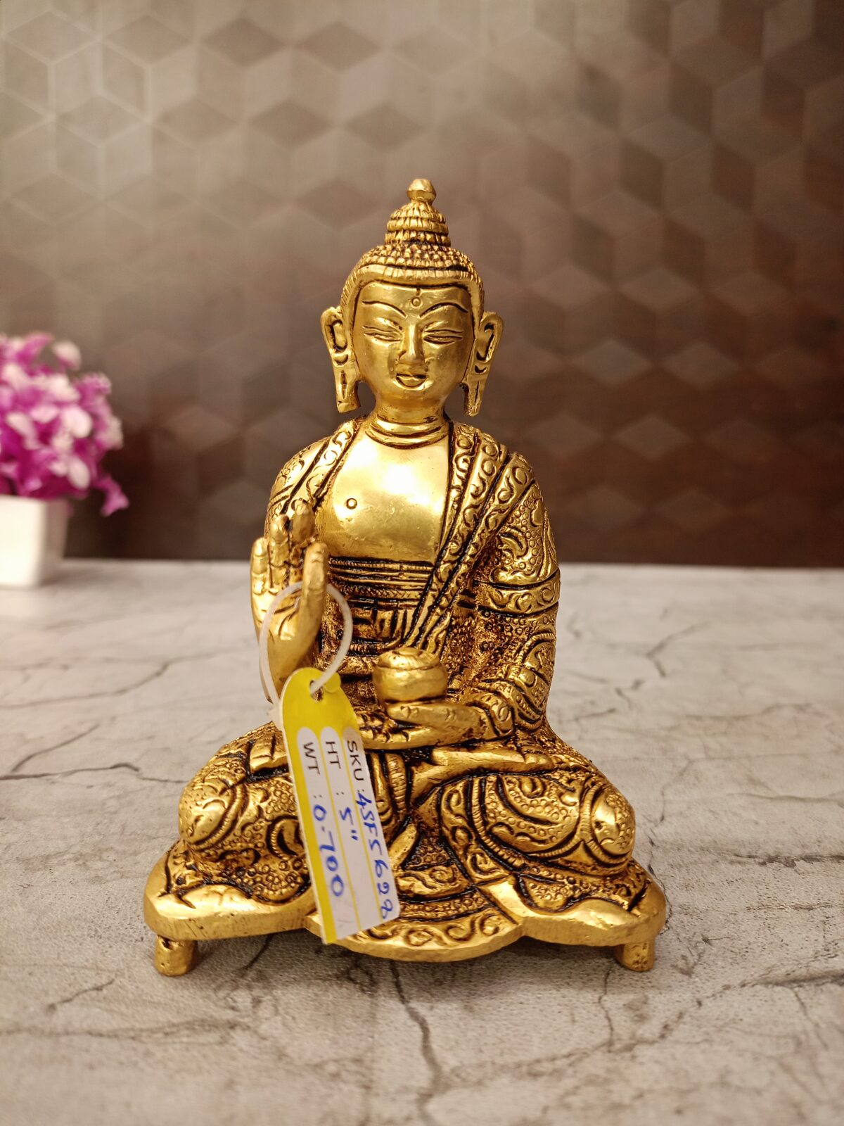 brass small buddha idol gift vgocart coimbatore india scaled