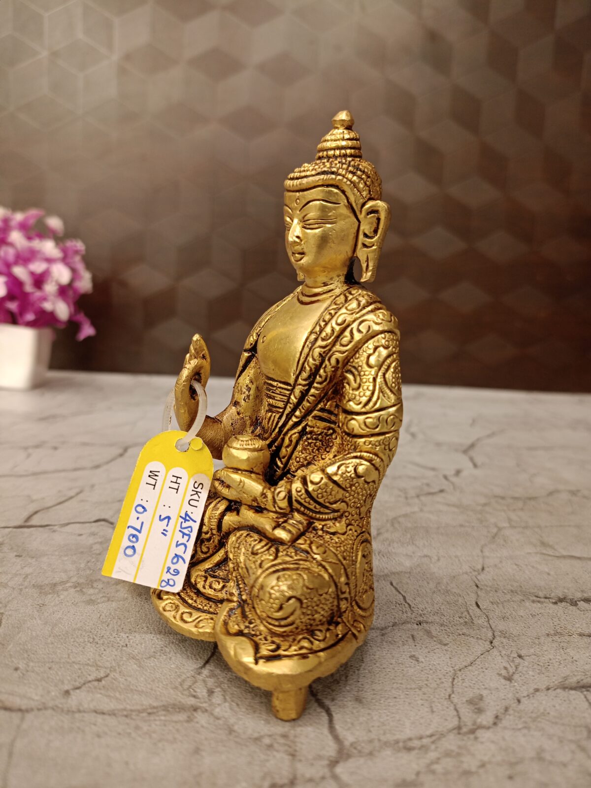 brass small buddha idol gift vgocart coimbatore india1 scaled