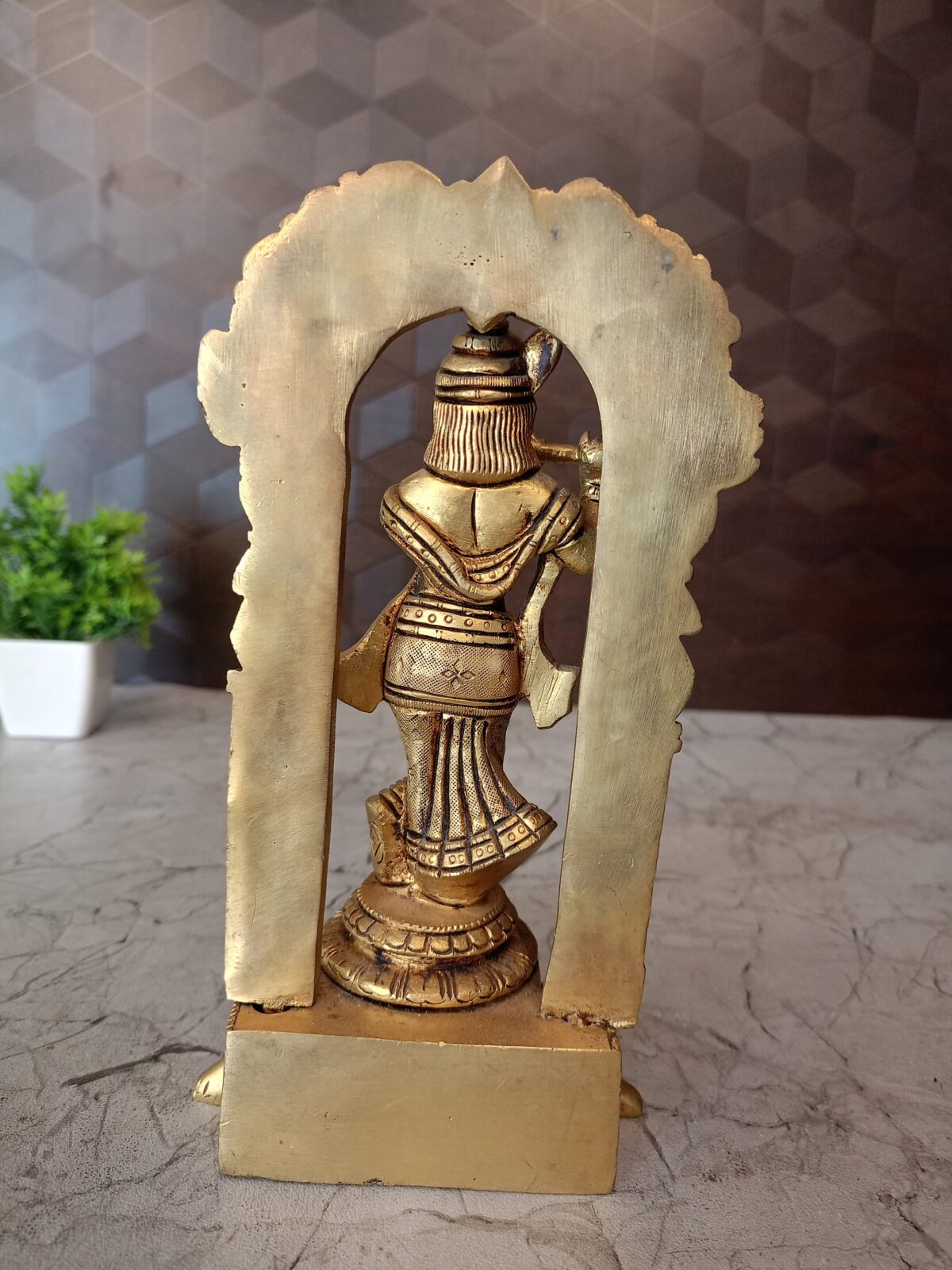 brass arch krishna idol pooja gift vgocart coimbatore india3 scaled