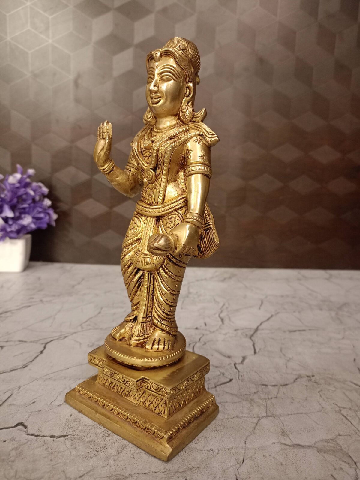 brass decor lady home decor gift coimbatore india1 scaled