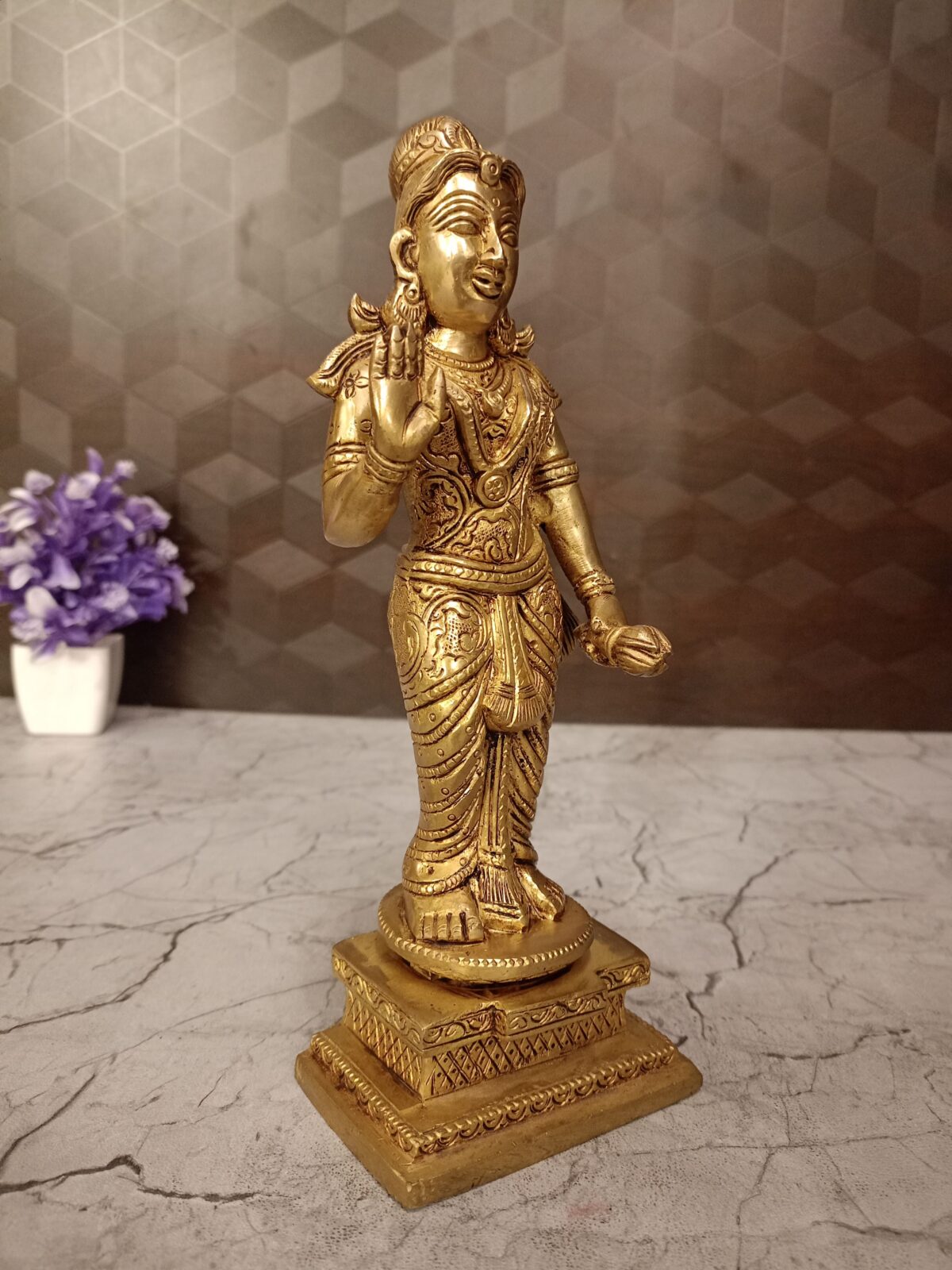 brass decor lady home decor gift coimbatore india2 scaled
