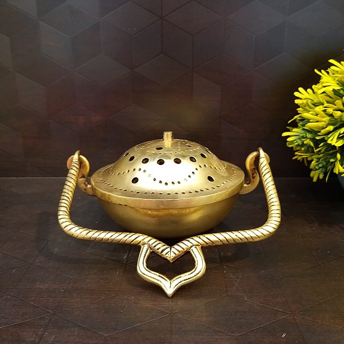 Brass Dhoop Holder Big Statue